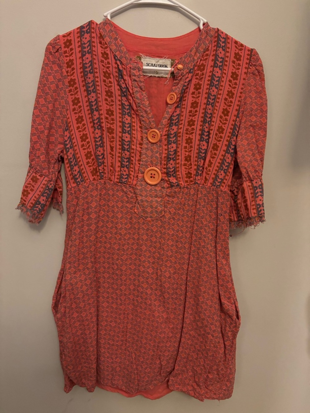 Scrapbook mini dress